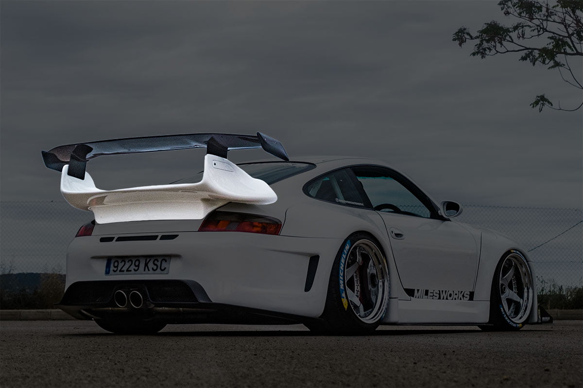 Carrera RS Style Spoiler + GT Wing
